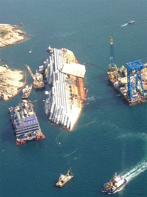 Costa Concordia Shipwreck Has Had No Impact On Giglios Water Quality