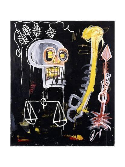 Untitled Black Skull Giclee Print By Jean Michel Basquiat At
