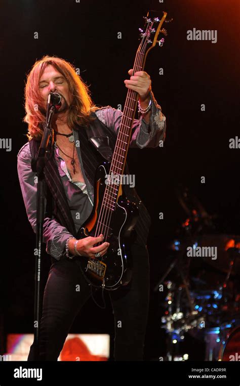 Bass Player Ricky Phillips And Styx Performed A Live Concert At The