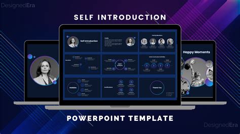 Self Introduction Presentation Powerpoint Template