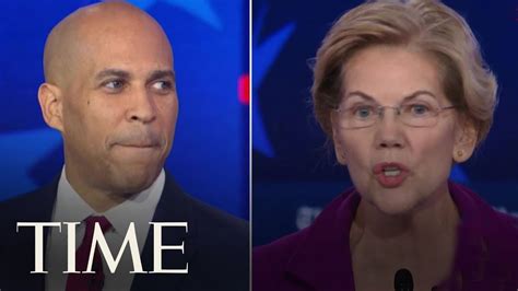 Sign up now to join our grassroots team. Elizabeth Warren And Cory Booker Have Heated Exchange ...