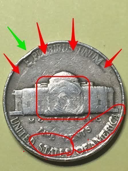 1942 Jefferson Nickel Error Coin Valuable Coins Coin Collecting
