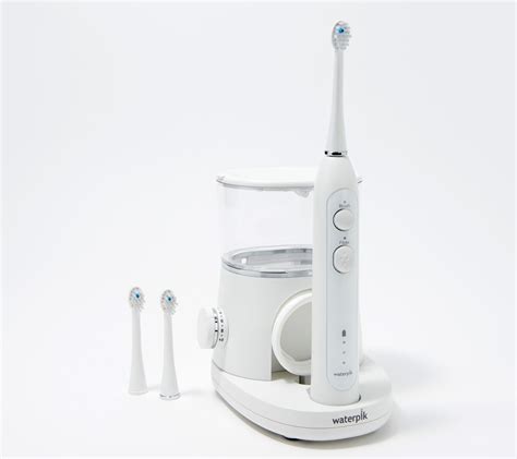 Waterpik Sonic Fusion Flossing Toothbrush With 3 Brush Heads —