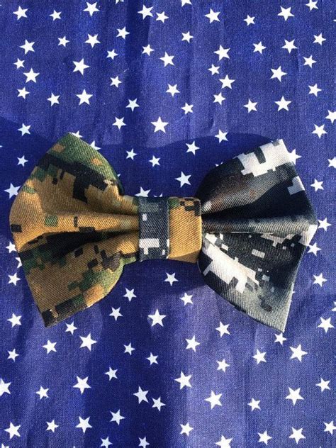 Dual Branch Hair Bow Your Choice Of Camo Etsy Hair Bows Bows Etsy