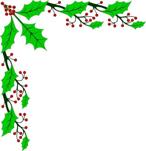 Clipart Holiday Page Borders Clipground