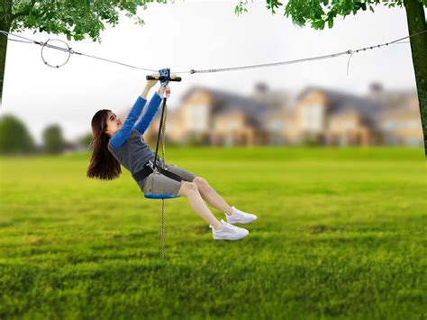 Buy Joymor 118ft Zipline Kits For Backyard For Kids Adults Zip Line