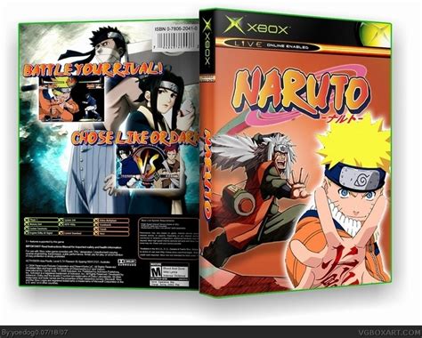 Naruto Xbox Box Art Cover By Yoedog0