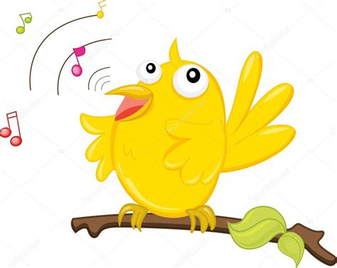 Singing Bird Stock Vector Image By ©interactimages 10276360