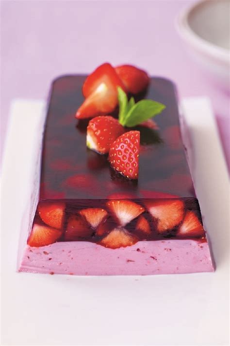 An encore performance was demanded a few days later. Strawberry Terrine Recipe