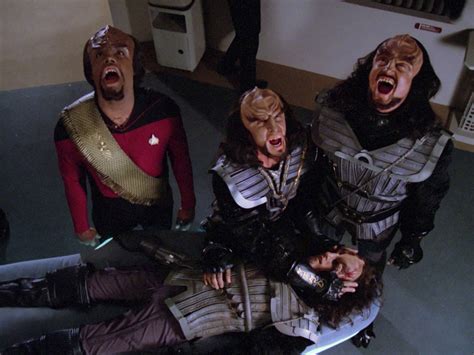 A History Of Klingon Foreheads Or Lack Thereof Part Ii The Next