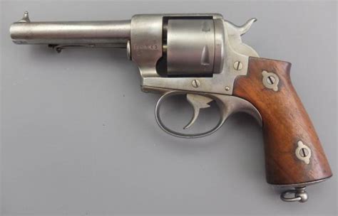 Revolver Lefaucheux Modele 1870 A Percussion Centrale