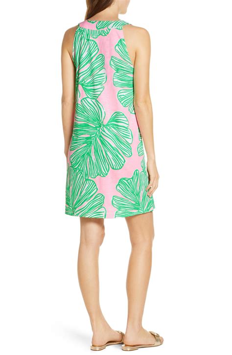Lilly Pulitzer Cotton Ross Shift Dress In Green Lyst
