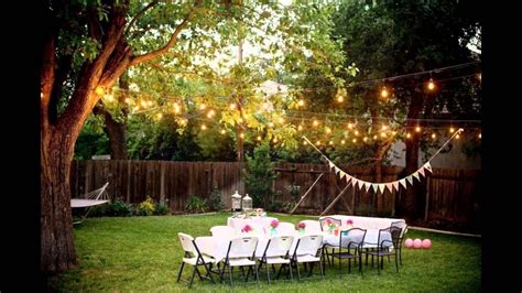 Have fun with the bar—put beers and other cold beverages in wheelbarrows, canoes, aluminum tubs. Backyard Weddings on a Budget - YouTube