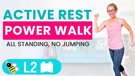 Active Rest Day 10 Minute Power Walk Workout Hooray For Active