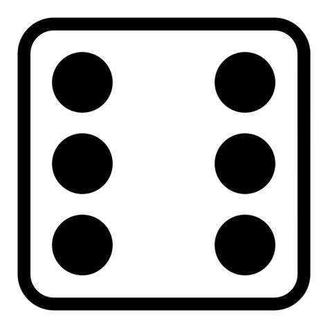 Inverted Dice Icon SVG And PNG Game Icons Net