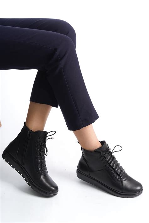 ARTI ARTI AYAKKABI Artı-Artı032-2035-4 Hakiki Deri Kadın Siyah