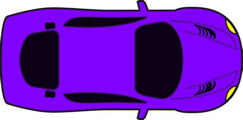 Purple Car Top View Clip Art At Vector Clip