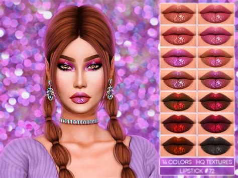 Lipstick 72 By Julhaos At Tsr Sims 4 Updates