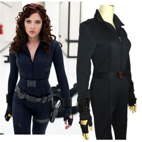 Avengers endgame black widow cosplay costume natasha romanoff jumpsuit outfittop rated seller. The Avengers Black Widow Costume Adult Womens Custom Made ...