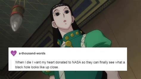 Illumi Speaks Volumes About His Personality Hunter X Hunter Anime