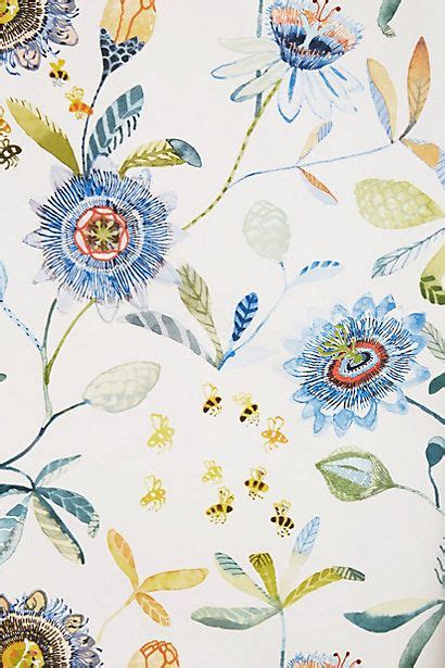 Anthropologie Garden Buzz Wallpaper Anthropologie Wallpaper Home