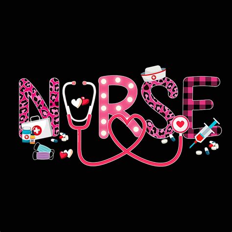 love stethoscope nurse life valentine day 2021 png design etsy