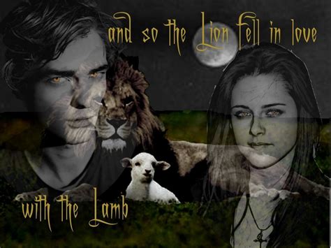 The Lion Fell In Love With The Lamb Twilight Series Wallpaper