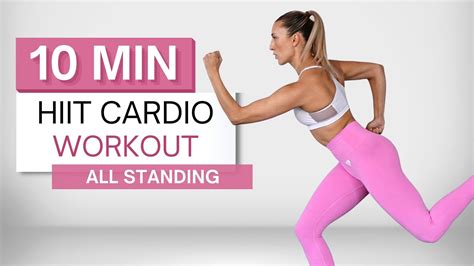 10 Min Killer Hiit Cardio Workout All Standing Wrist Friendly