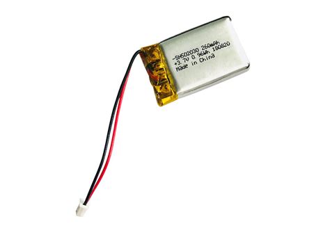 Rechargeable Lipo Batteries 502030 37v 250mah Small Custom Lithium