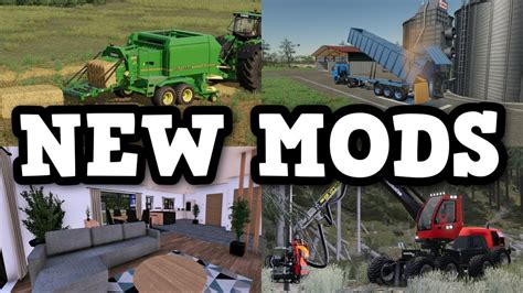 New Mods Showcase John Deere Balers Komatsu Harvester Pack Plus