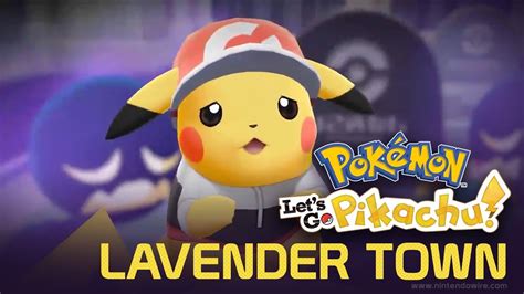 Lavender Town In Pokémon Lets Go Pikachu And Eevee Youtube