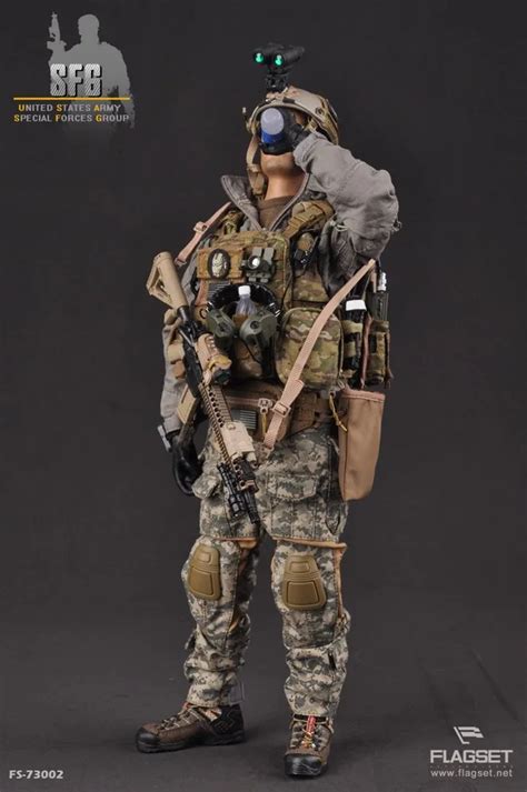 16 Scale Military Figure Doll Us Army Sfg Special Forces Soldiers 12
