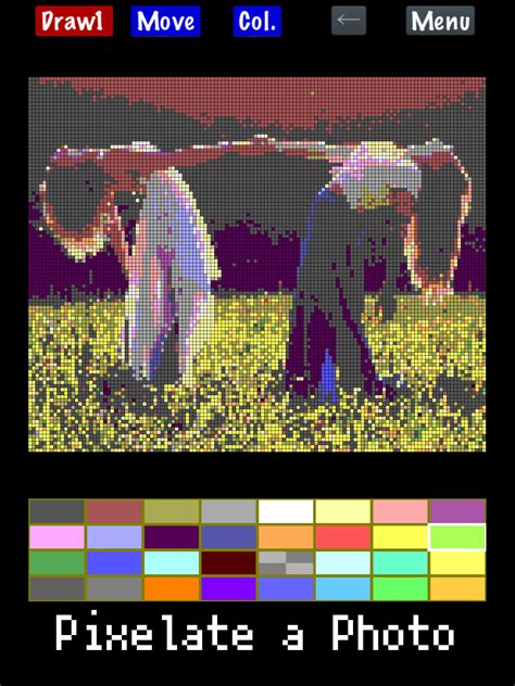 Pixel Art Layout