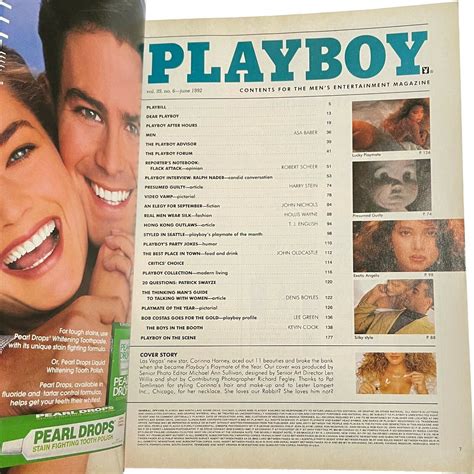 Playboy Magazine June Ralph Nader Interview Playmate Of The