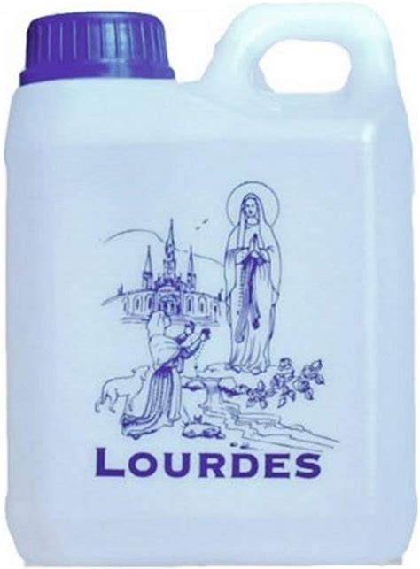 LOURDES WEIHWASSER 1L Gefüllt mit AUTHENTISCHEM LOURDES WASSER aus