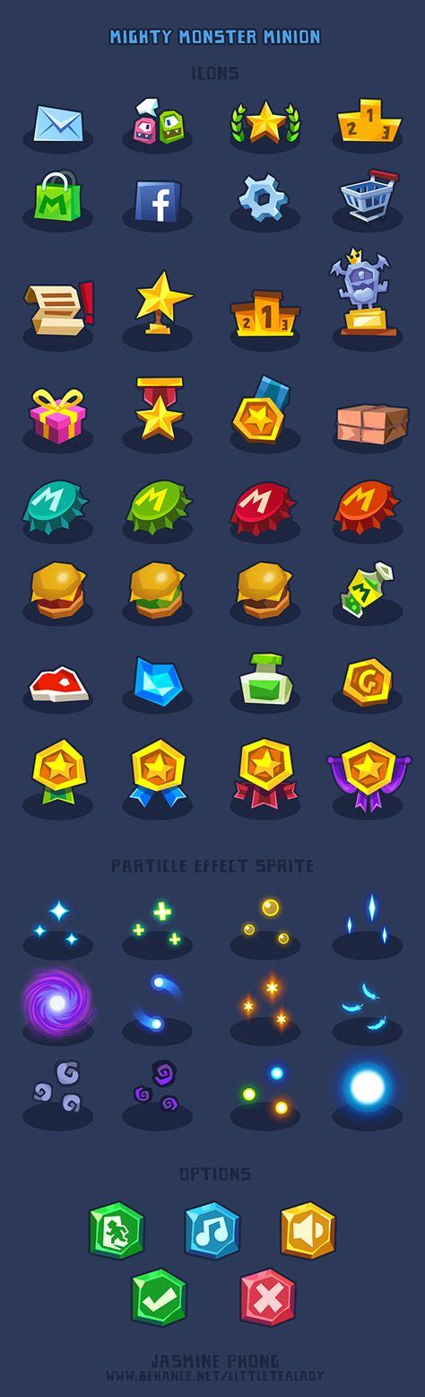 Game Ui Icons And Buttons