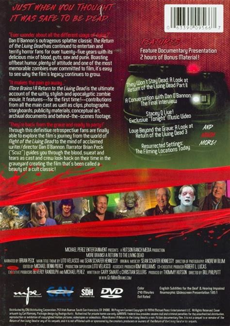 more brains a return to the living dead dvd 2011 dvd empire
