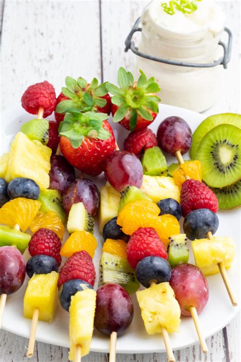 Easy Rainbow Fruit Skewers Eatplant Based