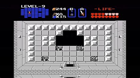 The Legend Of Zelda Nes Walkthrough Part 12 Level 9 Death