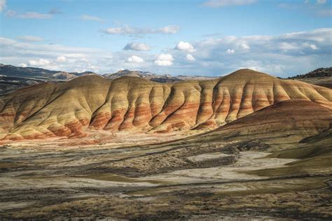 The John Day Fossil Beds In Oregon—painted Hills Sheep Rock And Clarno
