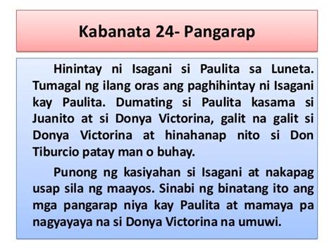 🎉 Kabanata 30 Ng El Filibusterismo Ashleey Alaine R Vhiennacruz Ang