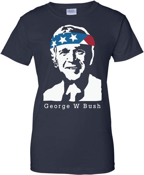 George W Bush Just Want To Work In My Garden And Pet My Dog T Shirt