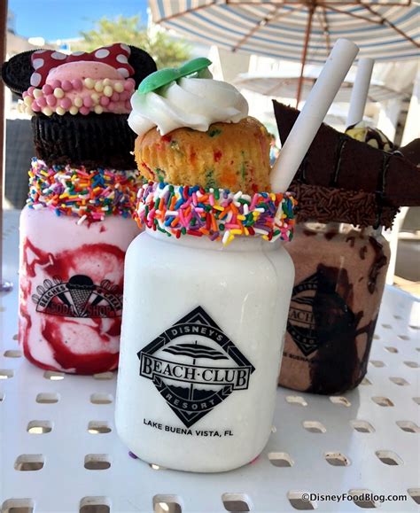 Youve Got To See The New Over The Top Milkshakes At Disney Worlds