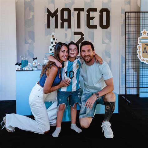 Lionel Messis 3 Kids All About Mateo Thiago And Ciro