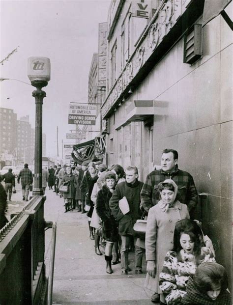 queens flushing main street and roosevelt avenue january 1970 news photo line to the token