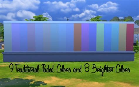 Solid Wall With Crown Moulding And Baseboards By Melbrewer367 Sims 4