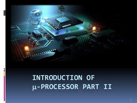 Introduction Of Cpu Part 2