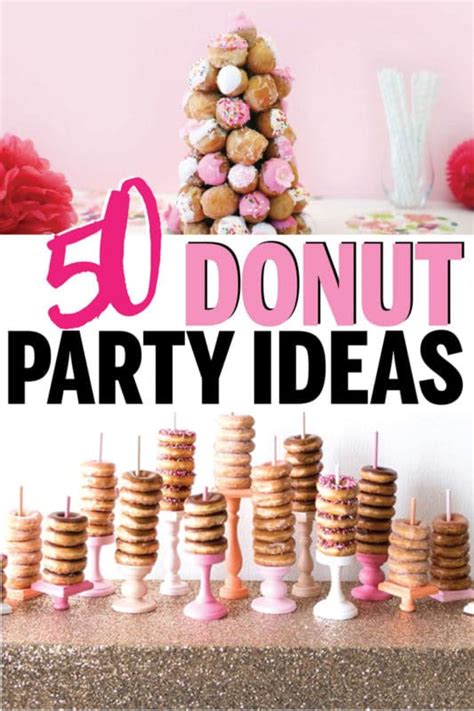 Donut Themed Party Food Ideas
