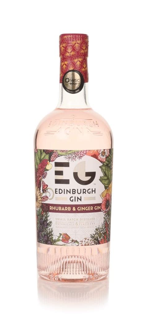 Edinburgh Gin Rhubarb And Ginger Gin 70cl Master Of Malt