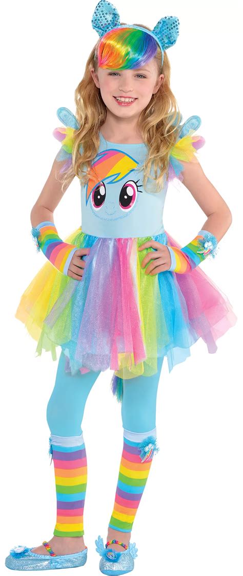 Create Your Own Girls Rainbow Dash Costume Accessories Party City